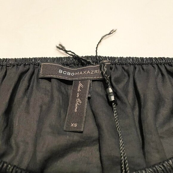 BCBG Maxazria Cladiana Dress Womens XS Black - Picture 5 of 16